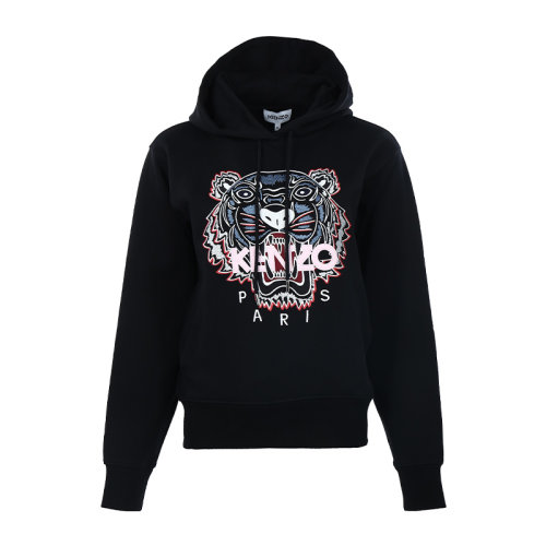 KENZO/高田贤三22春夏虎头刺绣连帽宽松女士套头卫衣女卫衣FC52SW871