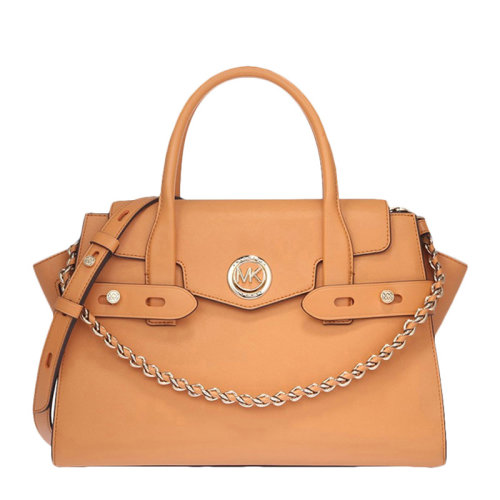 Michael Kors/迈克·科尔斯 女士橘红色手提包单肩包斜挎包女包30S0GNMS1L-CLEMENTINE