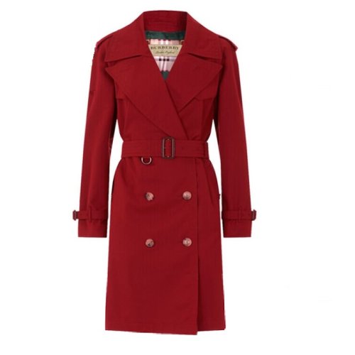 BURBERRY/博柏利 女装 女士风衣 印花衬里 轻薄嘎巴甸Trench风衣8002939