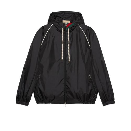  GUCCI古驰 22年秋冬 男士 尼龙丝缎夹克 692937 Z8A1Q 1043