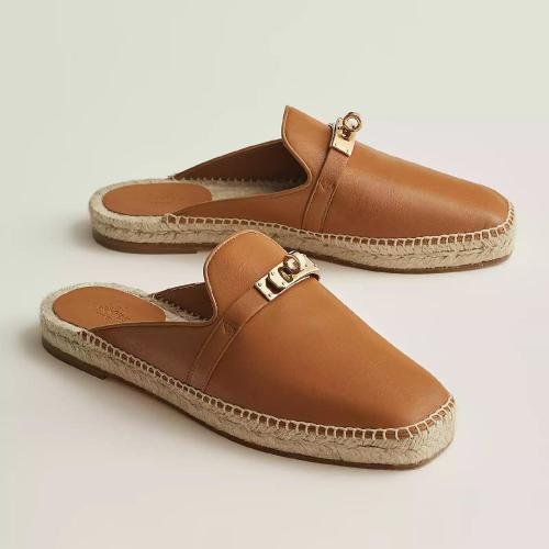  HERMES爱马仕 22年秋冬 女士 商务休闲鞋 Espadrilles Feria H222090Z A3360