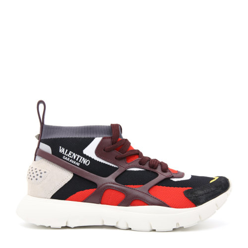 Valentino/华伦天奴  女鞋 时尚百搭 品牌字母LOGO 圆头 男士多色休闲运动鞋 QY2S0A57SQLDNM  HKY015C