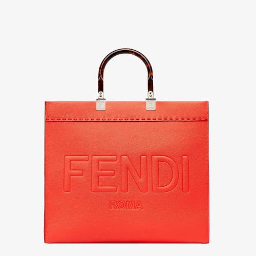  FENDI芬迪 22年秋冬 女士 手提包 Fendi Sunshine Medium 8BH386ALFYF0H46