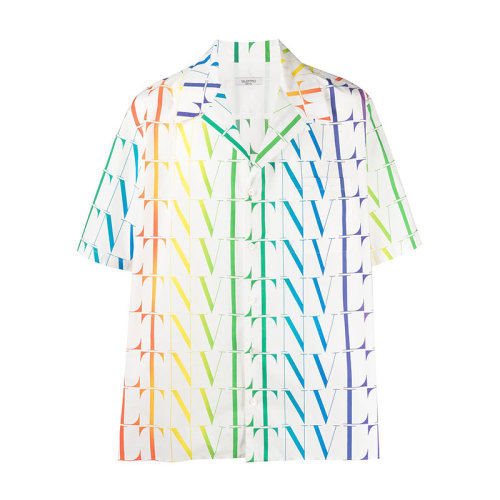 Valentino/华伦天奴  男装 时尚 男士白色棉质短袖衬衫  VV3AAA906G5 D26 HKY015678