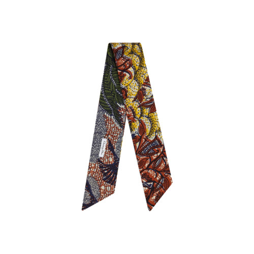 DIOR/迪奥 拼色热带风情 丝巾发带 01DJW945I133976