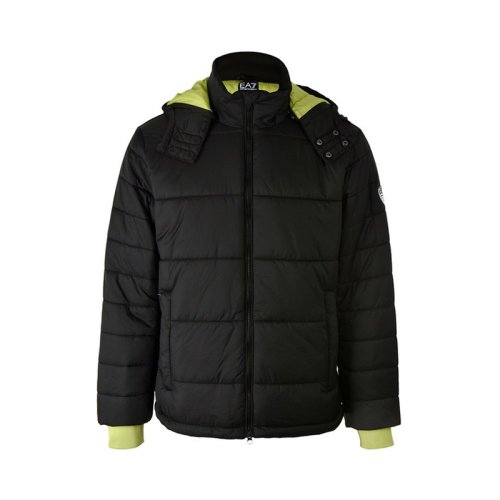  Emporio Armani/安普里奥阿玛尼 男士黑色锦纶夹克 6GPB16 NR7Z 1200 PLFSX