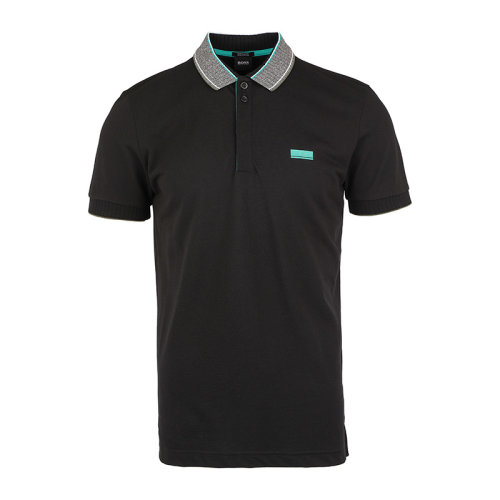 HUGO BOSS/雨果博斯字母徽标棉质男士短POLO衫PADDY15044200