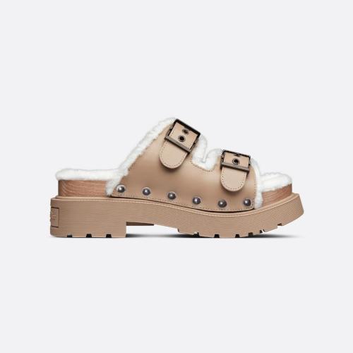  DIOR迪奥 22年秋冬 女士 平底凉鞋 Sandale a brides Diorquake KCQ743VES_S40M