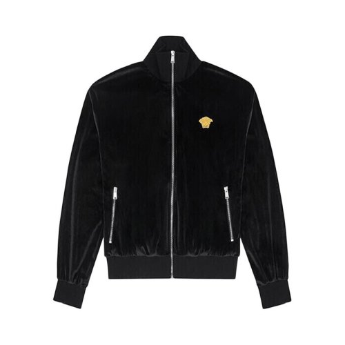  VERSACE/范思哲 男士黑色时尚休闲夹克 A89408A234467A1008 PLFSX