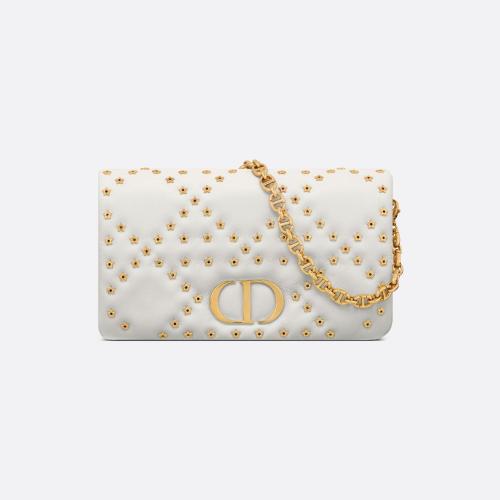  DIOR迪奥 22年秋冬 女士 单肩包 Dior Caro 链条手袋 S5135UNHH_M030