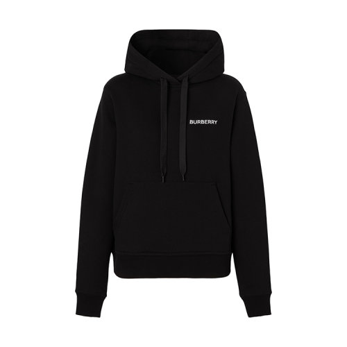BURBERRY/博柏利 专属标识图案棉质宽松连帽衫 女卫衣80571271