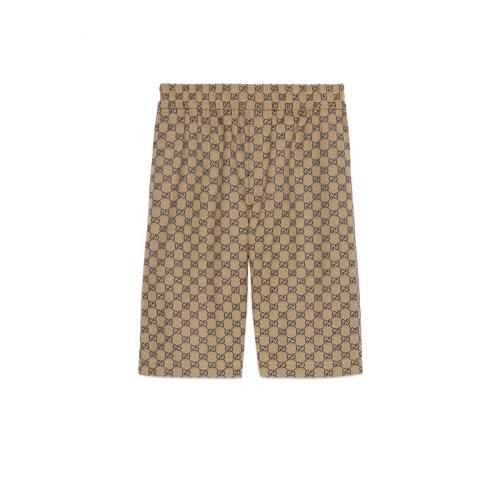 GUCCI古驰 22年秋冬 男士 GG棉质短裤 694114 ZKU09 9078