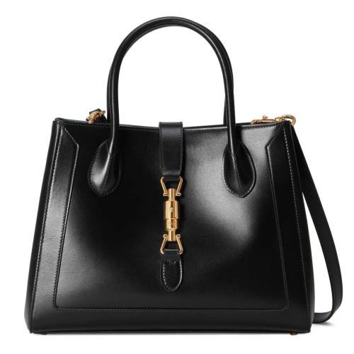  GUCCI古驰 22年秋冬 女士 Jackie 1961系列中号托特包 649016 0YK0G 1000 预定商品2-6周发货