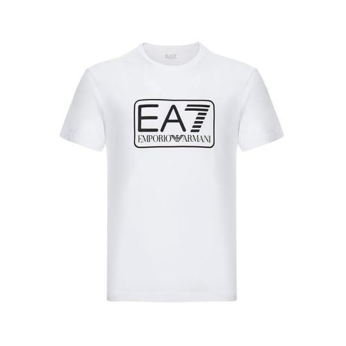  Emporio Armani/安普里奥阿玛尼 男士黑色棉质短袖T恤 8NPT10-PJNQZ-1200 PLFSX