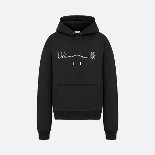  DIOR迪奥 22年秋冬 男士 卫衣 CACTUS JACK DIOR 超大版型连帽运动衫 283J678C0531_C986