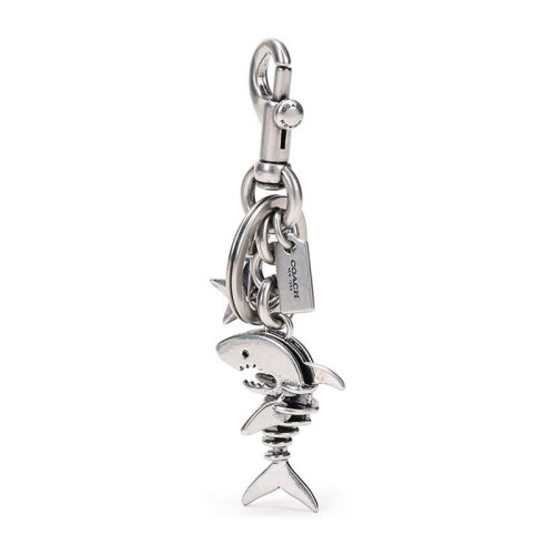 COACH/蔻驰 女士 银色金属鲨鱼钥匙扣 22950_SLV HJH0022B