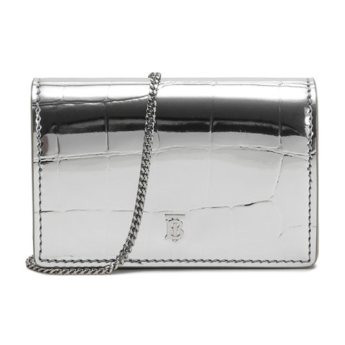 BURBERRY/博柏利男女通用款聚氨酯/聚酯纤维单肩斜挎包卡包卡夹80225651