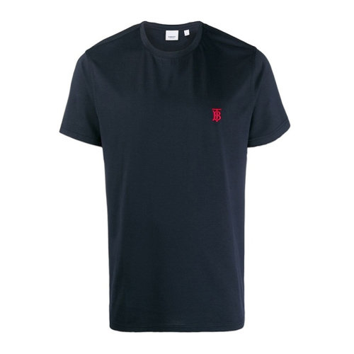 BURBERRY/博柏利  男装 服装  棉质圆领经典logo印花套头衫 男士短袖T恤