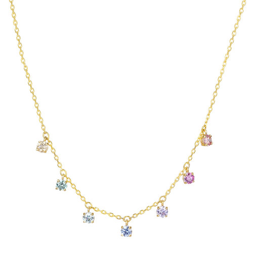 Swarovski 施华洛世奇 女士 镀玫瑰金色仿水晶项链 女士项链 5384392