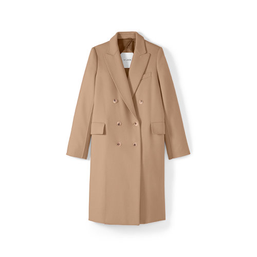 St.John/盛蔷双排钮羊毛外套女士夹克H611W81