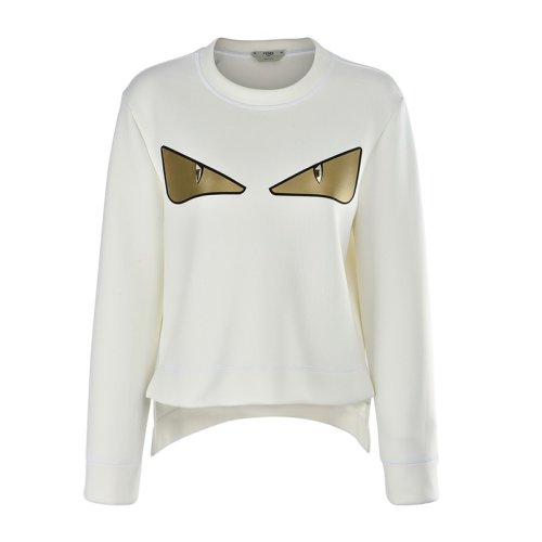  FENDI/芬迪 女士米白色尼龙卫衣 FAF089 A6MG F0C00 PLFSX