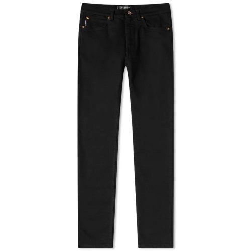  VERSACE/范思哲 男士黑色棉质牛仔裤 10005681A009081D040