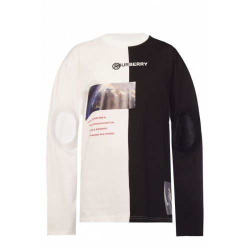  BURBERRY/博柏利 男士黑色棉质卫衣 8024657 PLFSX