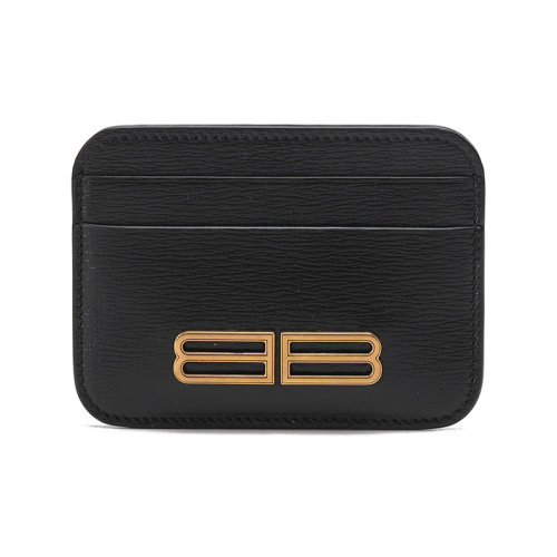 Balenciaga/巴黎世家 【22春夏新款】 女士GOSSIP系列牛皮革卡包卡夹BB标识 674854 2101O