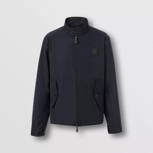  BURBERRY 22年秋冬 男士 Letter Graphic Applique Harrington Jacket 80616531