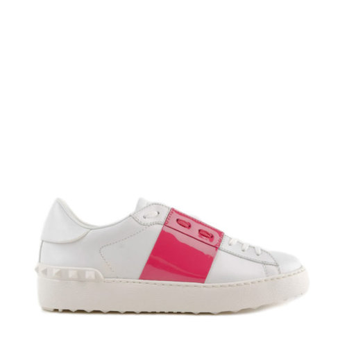 Valentino/华伦天奴 女鞋 时尚百搭 圆头 女士白色低帮休闲运动鞋 QW2S0781BLUOD4 HKY015C