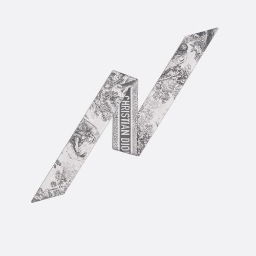  DIOR迪奥 22年秋冬 女士 丝巾 Mitzah Toile de Jouy Sauvage 15JOU106I602_C805