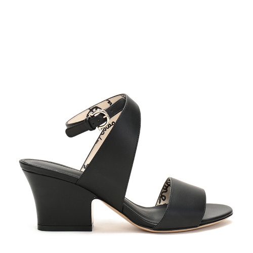 SalvatoreFerragamo/菲拉格慕 女士SHEENA系列 牛皮高跟凉鞋 0724742