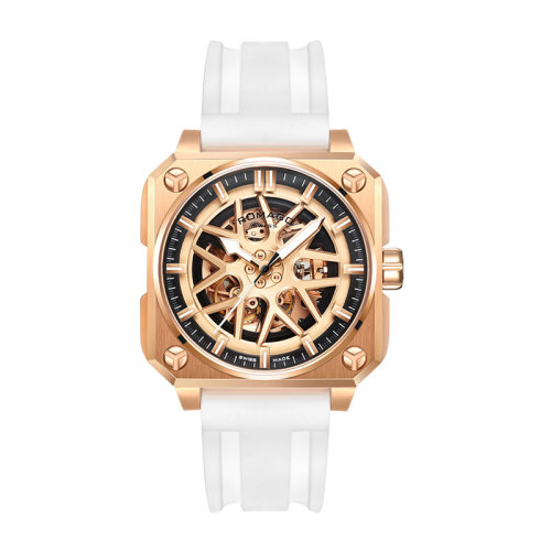 ROMAGO/雷米格 限定款跑车系列 极速镂空自动机械腕表 RM105