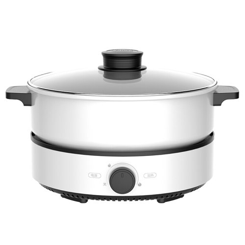 Midea/美的电火锅家用多用途锅4L大容量多功能电煮锅电热锅电炒锅分体式不粘锅DY26Easy501