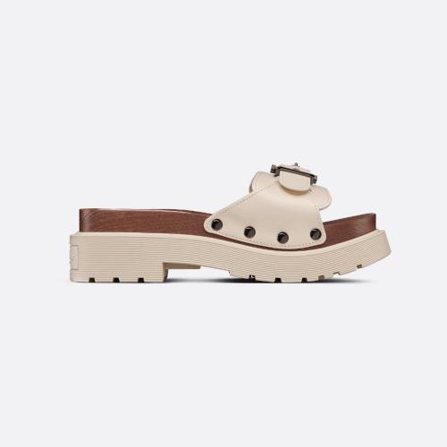  DIOR迪奥 22年春夏 女士 平底凉鞋 Mule a bride Diorquake KCQ717VEA_S42W