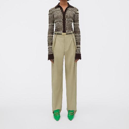  BV葆蝶家 22年秋冬 女士 长袖衬衫 cardigan 707872V27H02221