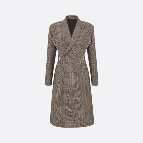  DIOR迪奥 22年秋冬 男士 大衣 Manteau Bar croise 243C353A5636_C780