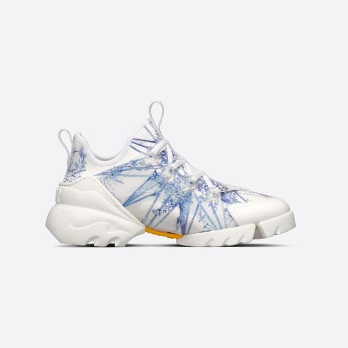  DIOR迪奥 22年秋冬 女士 休闲运动鞋 Sneaker D-Connect KCK260RVE_S60W
