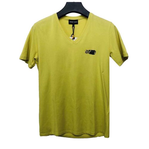 EmporioArmani/安普里奥阿玛尼/黄男士短袖T恤