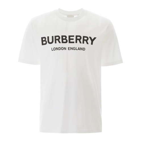 BURBERRY/博柏利  男装 服饰 棉质圆领经典字母LOGO半袖上衣 男士短袖T恤