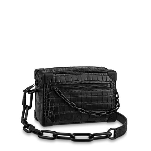  LV路易威登 22年秋冬 男士 单肩包 Mini Soft Trunk N98247