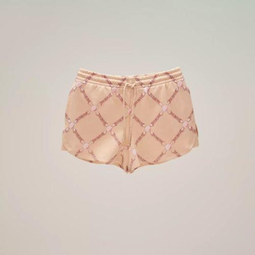  HERMES爱马仕 22年秋冬 女士 短裤 Short imprime ??Grand Tralala?? H2E4407DK5R36