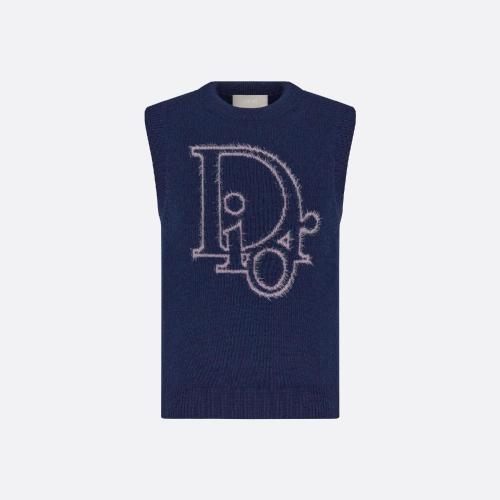  DIOR迪奥 22年秋冬 男士 针织衫 无袖针织衫 313M646AT503_C584