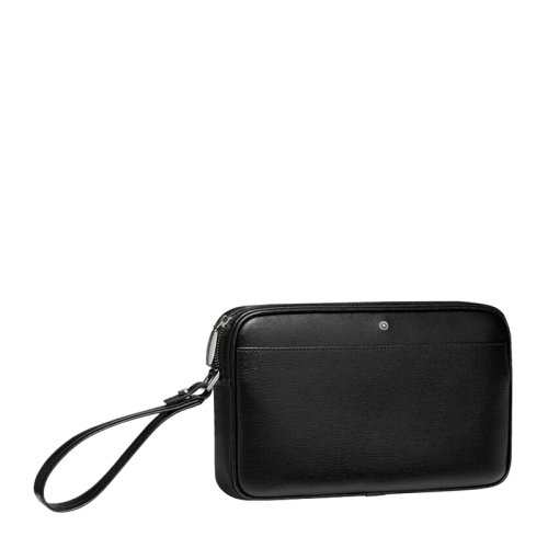 MontBlanc/万宝龙 男士黑色牛皮钱包钱夹手拿包男包 116379