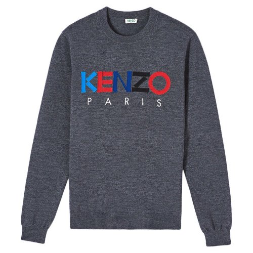  KENZO/高田贤三 男士灰色棉质卫衣 F965PU217 3LC 98 PLFSX