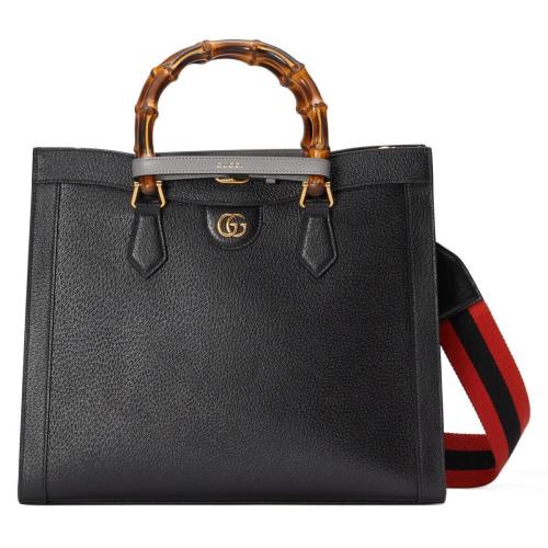 GUCCI古驰 22年秋冬 女士 Gucci Diana竹节中号托特包 678842 U3ZDT 1260