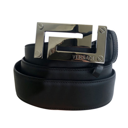 VERSACE/范思哲 主经典回形纹标头男士腰带  bi 皮带男