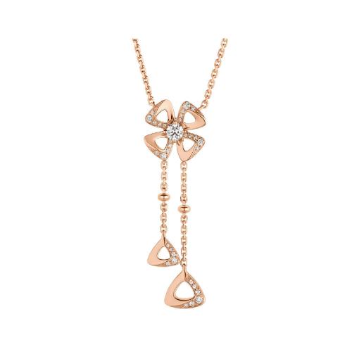  BVLGARI宝格丽 22年秋冬 女士 项链 Fiorever Collier CL858756 预定商品1-3周发货