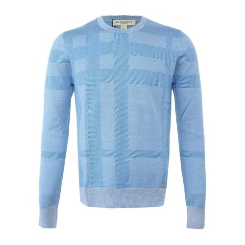  BURBERRY/博柏利 男士格纹桑蚕丝针织衫/毛衣 3965925 PLFSX