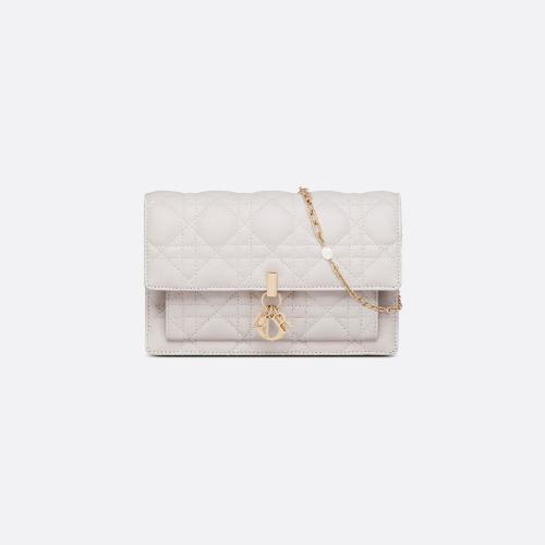  DIOR迪奥 22年秋冬 女士 单肩包 Pochette a chaine Lady Dior S0937ONMJ_M030